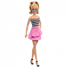 Кукла Barbie Fashionistas в розовой юбке с рюшами (HRH11)
