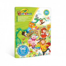 Набор для творчества Crayola Mini Kids Раскраска Любимые сказки, 96 страниц (25-1080)