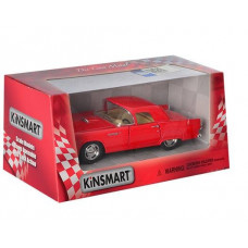 Машинка коллекционная FORD THUNDERBIRD KT5319W, инерционная (Красный)