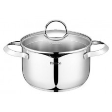 Каструля Fissman Callisto 3.5л зі скляною перфорованою кришкою (55612)