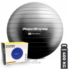 Мяч для фитнеса Power System PS-4011 Pro Gymball 55 см Black (4011BK-0)