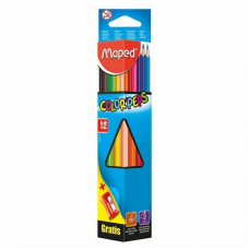 Набор для творчества Maped карандаши цветные Color Peps Classic 12 цветов + точилка (MP.183213)