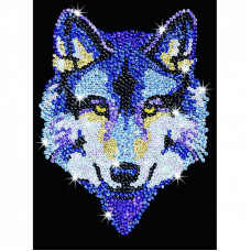 Набор для творчества Sequin Art BLUE Wolf (SA1215)