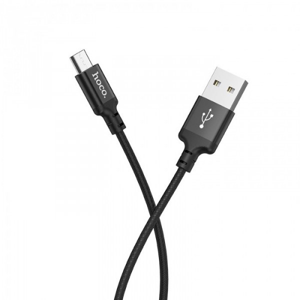 Кабель USB - Micro USB HOCO X14 Times speed 1.7A Чёрный (51022) Кабель USB - Micro USB HOCO X14 Times speed 1.7A Чёрный (51022)