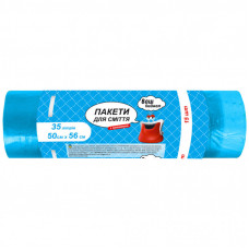 Пакеты для мусора Ваш бюджет С затяжками 35 л 15 шт. (4820012348336)