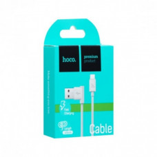 Кабель для зарядки телефона USB - micro USB HOCO UPM10 L образный Белый (70132)