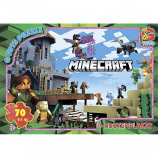 Детский пазл "Minecraft" MC785 плакат 70 элементов