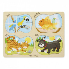Пазл Melissa&Doug 4 в 1 Домашние животные (MD9861)