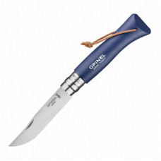 Нож Opinel №8 Inox VRI Trekking темно-синий, без упаковки (002212)