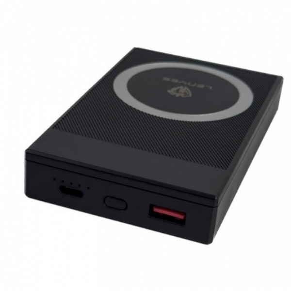 Внешний аккумулятор LENYES PW017D 10000 mAh с MagSafe, беспроводной зарядкой 15W и быстрой зарядкой 22.5W (122632) Внешний аккумулятор LENYES PW017D 10000 mAh с MagSafe, беспроводной зарядкой 15W и быстрой зарядкой 22.5W (122632)