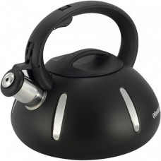 Чайник Ofenbach Happy Kettle 2л з нержавіючої сталі зі свистком, чорний матовий (82632)