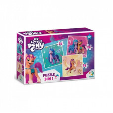 Пазл DoDo 3 в 1 My Little Pony (200385)