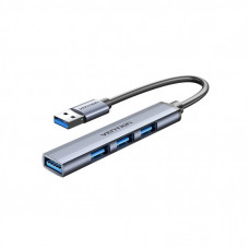 Концентратор Vention USB 3.0 to 1xUSB 3.0 + 3xUSB 2.0 0.15m gray (CKOHB)