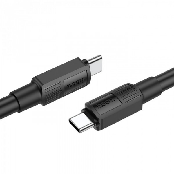 Кабель HOCO X84 Solid Type-C to Type-C 1м charging, ток до 3A для смартфонов 60W Чёрный (38832) Кабель HOCO X84 Solid Type-C to Type-C 1м charging, ток до 3A для смартфонов 60W Чёрный (38832)