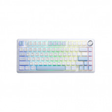 Клавиатура Aula F75 Gasket Greywood V3 switch Hot-Swap PBT Wireless/Bluetooth/USB Blue (6948391208633)