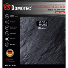 Электронные напольные весы Domotec R 10000 до 180 кг с LED-дисплеем и термометром (119042)