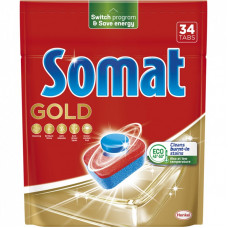 Таблетки для посудомоечных машин Somat Gold 34 шт. (9000101577105/9000101808209)