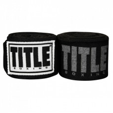 Бинт для спорта Title Boxing Power-Flex Elite 180" 4.5м Black (TPFHW BK)