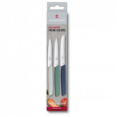 Набор ножей Victorinox Swiss Modern Paring Set 3 шт Urban (6.9096.3L1)