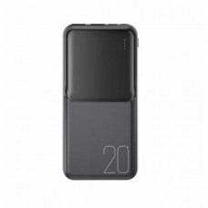 Внешний аккумулятор Power bank XO PR252 20000 mAh Черный (120642)