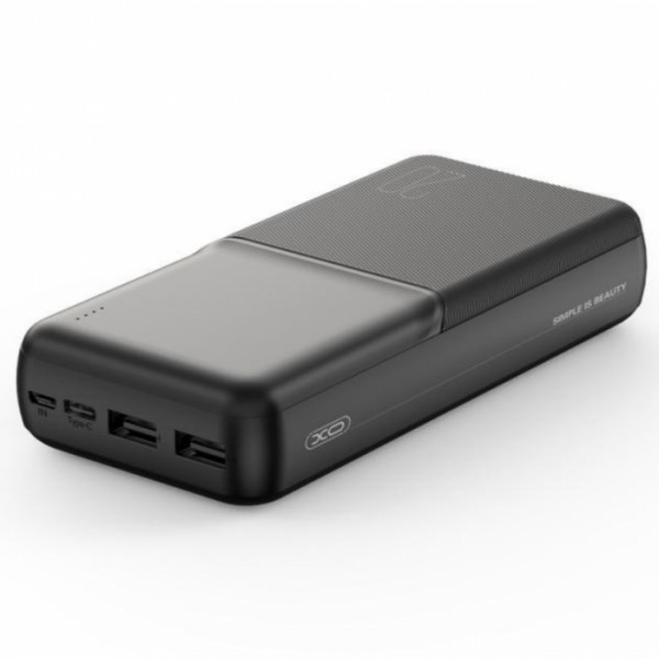 Внешний аккумулятор Power bank XO PR252 20000 mAh Черный (120642) Внешний аккумулятор Power bank XO PR252 20000 mAh Черный (120642)
