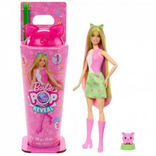Кукла Barbie Pop Reveal Костюмированная вечеринка Образ котенка (JCN88)