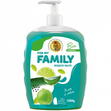 Жидкое мыло Family 2K Алоэ и лайм 1000 г (4260637722461)