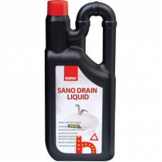 Средство для прочистки труб Sano Drain Liquid 1 л (7290012117916)