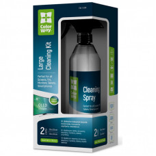 Спрей для очистки ColorWay Cleaning Kit, Large, OLED/LED/LCD/TFT, 550ml, microfibre*2 (CW-5500)