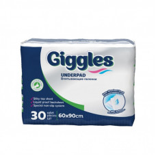 Пеленки для младенцев Giggles 60х90 см 30 шт (8680131202034)