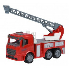 Спецтехника Same Toy инерционная Truck Пожарная машина с лестницей (98-616Ut)