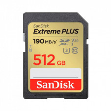 Карта памяти SanDisk 512GB SDXC class 10 UHS-I Extreme Plus (SDSDXWV-512G-GNCIN)