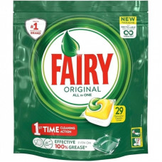 Таблетки для посудомоечных машин Fairy Original All in One Lemon 29 шт. (8700216237314)