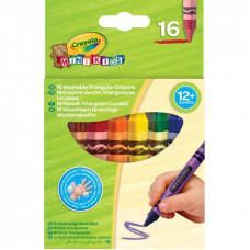Набор для творчества Crayola Mini Kids треугольных восковых мелков 16 шт (256316.112)