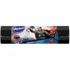 Пакеты для мусора Vortex Max Thor многослойные черные 160 л 10 шт. (4823071643176)