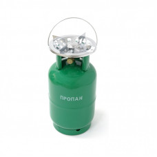 Бытовой газовый баллон Voltronic GL-12 5кг (12л) + пальник 20354 Green (GB/GL-12G)