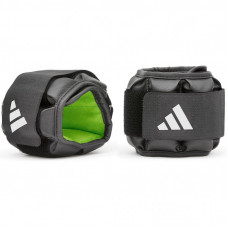 Утяжелитель Adidas Performance Ankle ADWT-12630 для гомілки/п'ястка Чорний/Зелений 0,5 кг (885652021685)