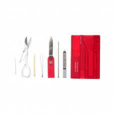 Нож Victorinox SwissCard Transparent Red (0.7100.T)