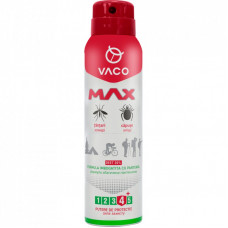 Аэрозоль от насекомых Vaco Max от комаров, клещей и мошек Deet 30% с пантенолом 100 мл (5901821952385)