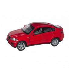 Коллекционная игрушечная машинка BMW X6 KT5336W инерционная (Красный)