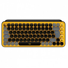 Клавиатура Logitech POP Keys Wireless Mechanical Keyboard UA Blast Yellow (920-010735)