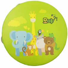 Деревянная игрушка Бубен MD 0367 15 см (ДикиеЖивотные)