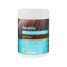 Маска для волос Dr. Sante Keratin для тусклых и ломких волос 1000 мл (4823015935480)