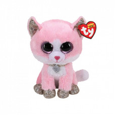Мягкая игрушка Ty Beanie Boo's Розовый котенок FIONA 15 см (36366)