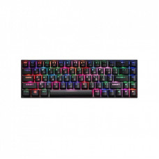 Клавиатура 2E GAMING KG370 RGB 68key Gateron Brown Switch USB Black (2E-KG370UBK-BR)