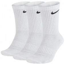 Носки Nike U NK EVERYDAY CUSH CREW 3PR SX7664-100 42-46 3 пари Білі (888407233883)