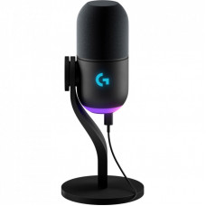 Микрофон Logitech Yeti GX Dynamic RGB Gaming Mic with Lightsync Black (988-000569)