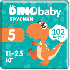 Подгузники Dino Baby трусики Размер 5 (11-25 кг) 34 шт х 3 пачки (2000998941147)