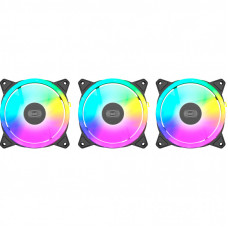 Кулер для корпуса PcCooler F3 T120 ARGB 3 in 1 Black