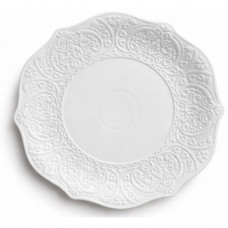 Набір 2 порцелянові обідні тарілки "Dentelle Blanche" Ø27.5см (135072)